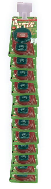 Beverage Buddee - Christmas - Hang Strip - 2 Pack - 12 Count