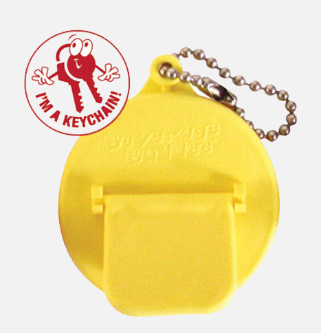 Beverage Buddee - Keychain - Yellow